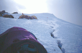 Tents at Camp I