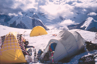 Tents at Camp III